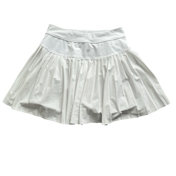 Athleta White Pleated Golf Tennis Pickleball Skort White Size XS - Picture 6 of 8